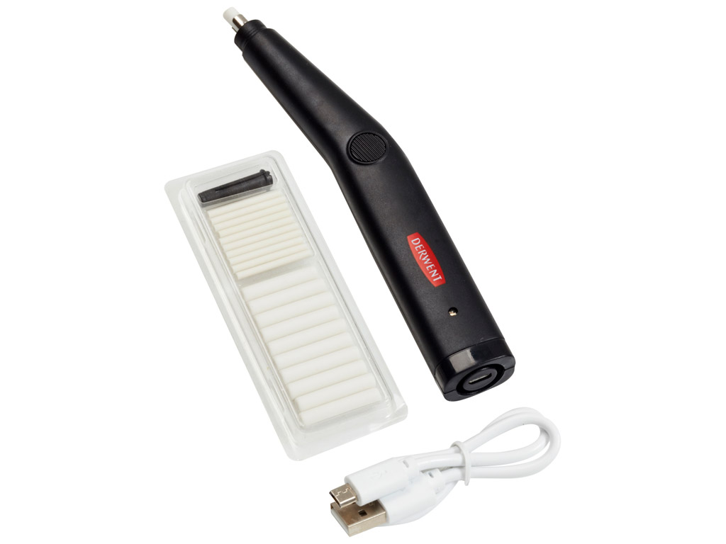 Eraser Derwent battery operated Vunder