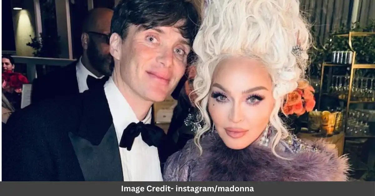 Madonna’s Starstruck Moment Meeting Cillian Murphy At The Oscars