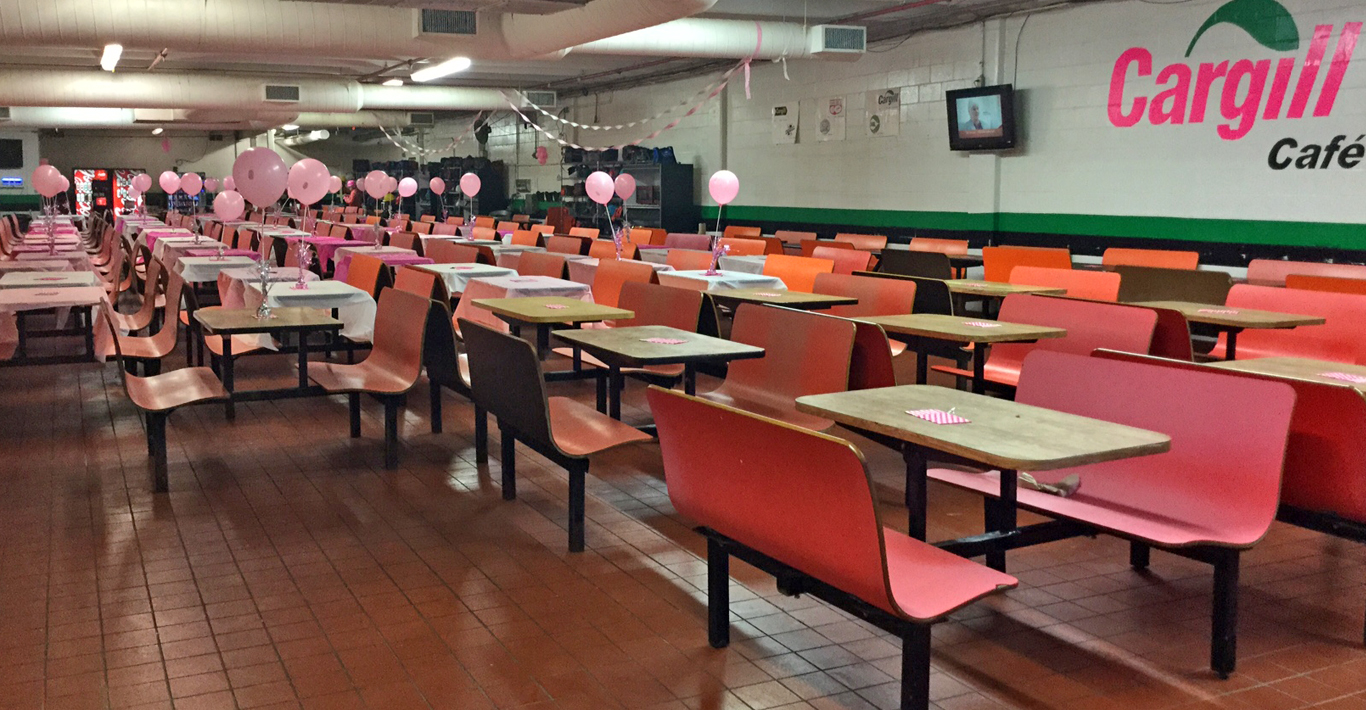 Cargill Friona Pink Out Day! VVS Canteen