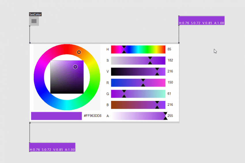 ColorPicker vvvv