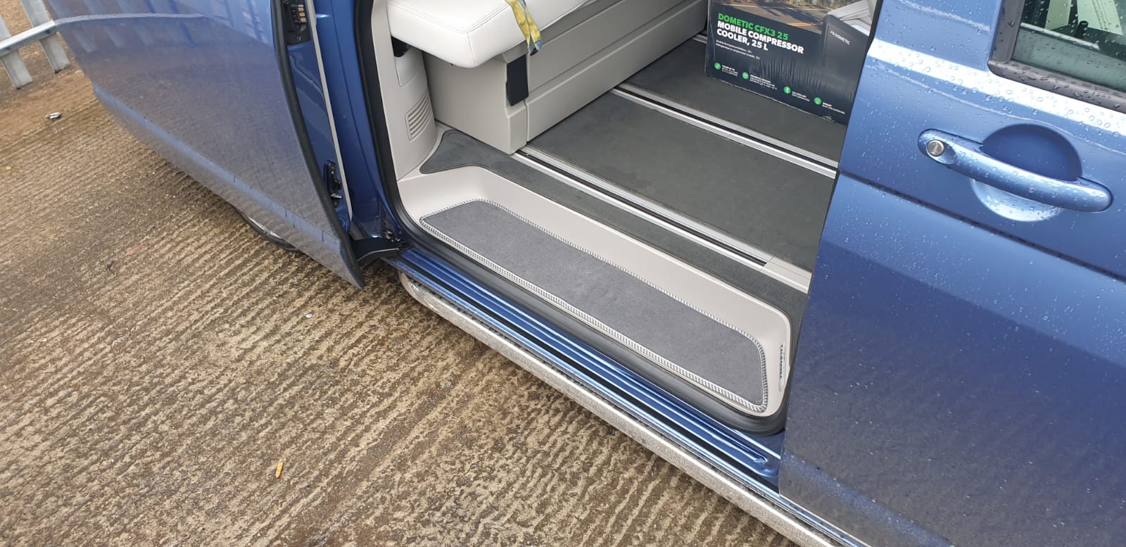 VW California T5/T6/T6.1 Step Mats 3 Piece Set Grey CampervanBits