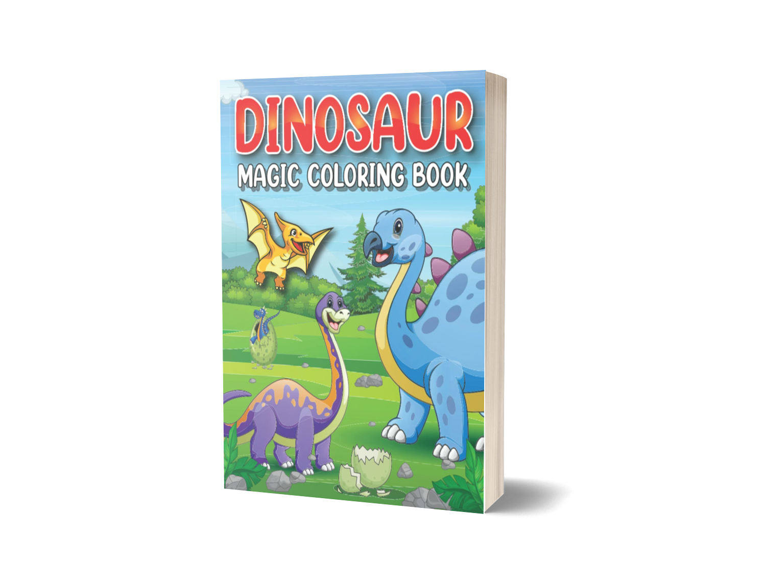 Dinosaur Magic Coloring Book VWG Books