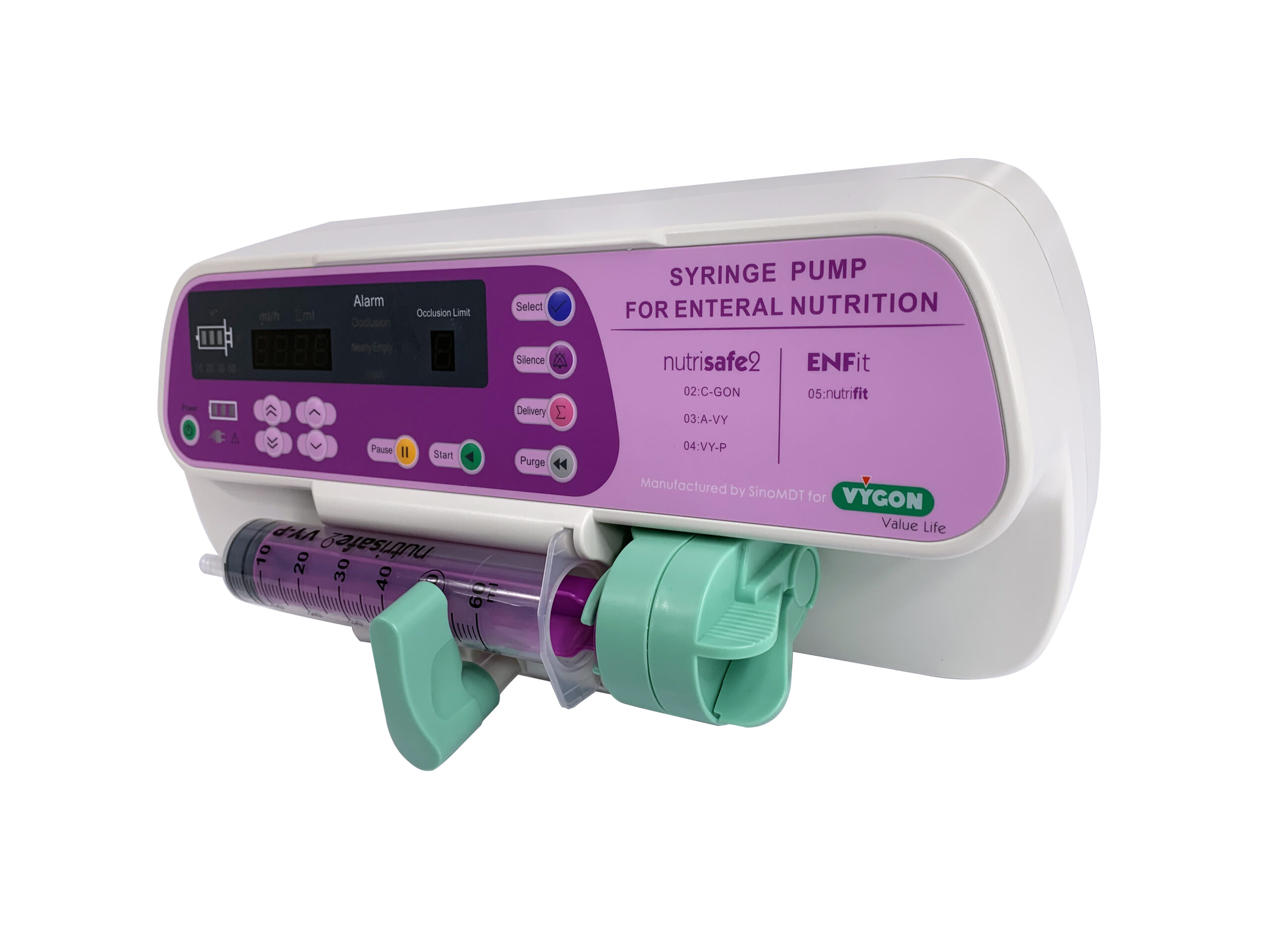 Syringe pump for enteral nutrition Vygon India