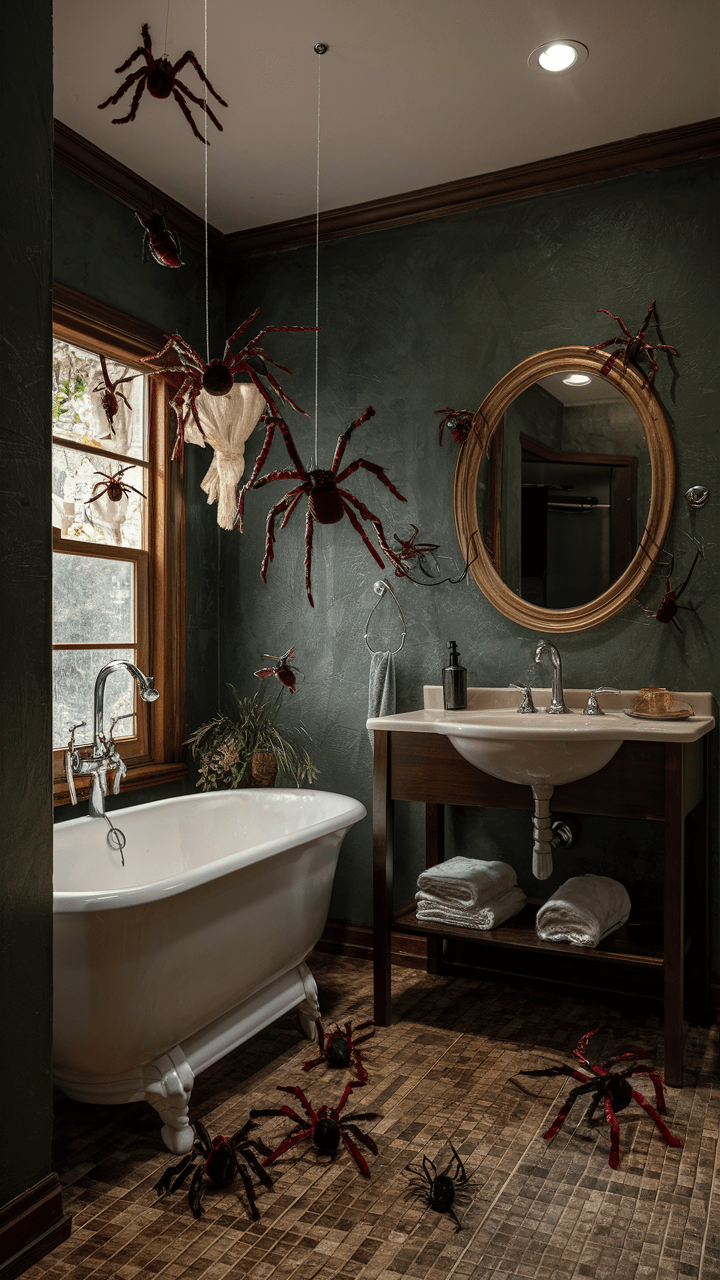 Spooky Bathroom Halloween Decor Ideas DIY Tips for Small, Guest, Half