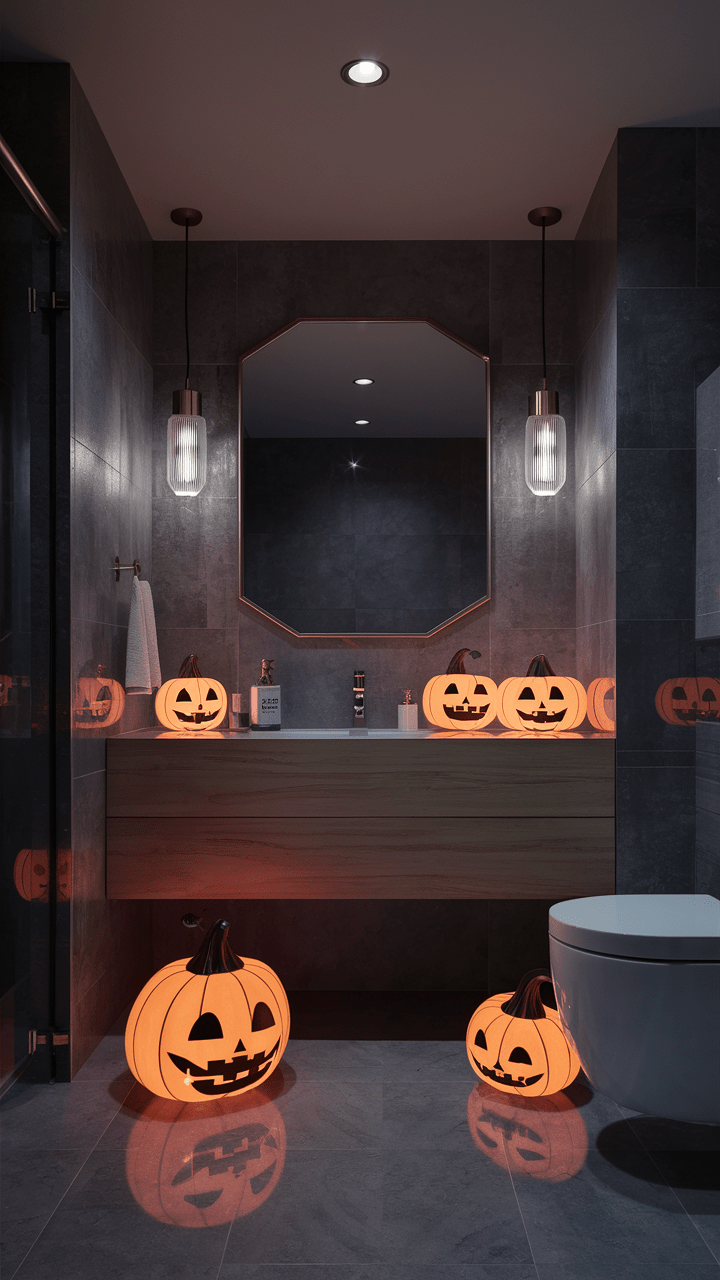 Spooky Bathroom Halloween Decor Ideas DIY Tips for Small, Guest, Half