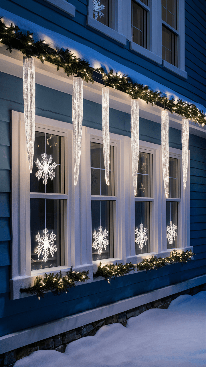 24 Christmas Lights on Windows Ideas Inside, Outside & How to Hang