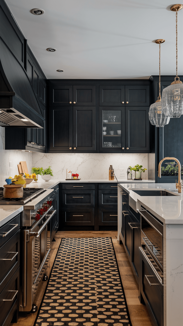 23 Dark Kitchen Ideas Aesthetic Dark Kitchen Design with