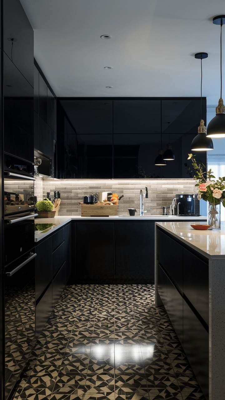 23 Dark Kitchen Ideas Aesthetic Dark Kitchen Design with