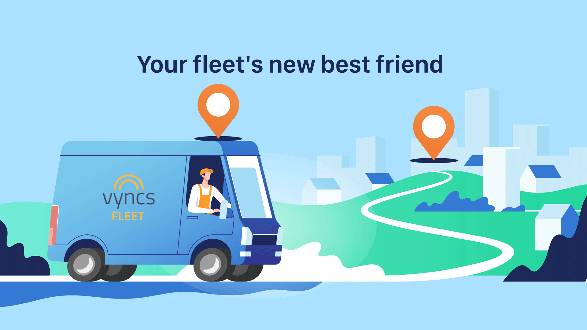 How Vyncs GPS Tracker Works How GPS Fleet Tracker Works GPS Tracker OBD