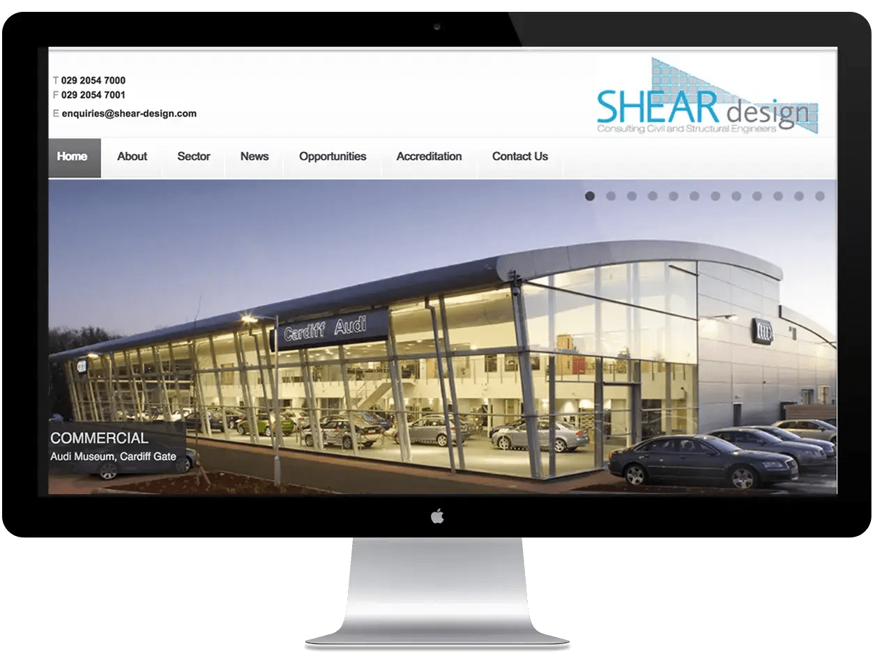 Shear Design site Designer Monmouthshire