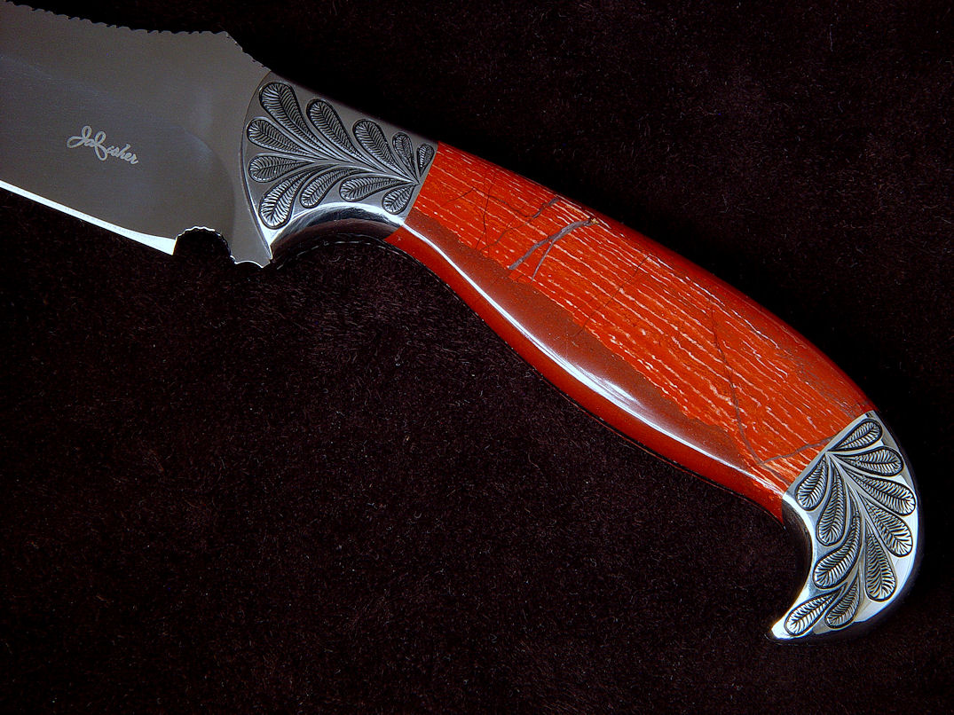 "Mercator" Fine Handmade Custom Knife by Jay Fisher