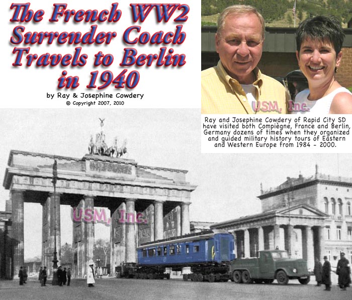 French Surrender Train Travels to Berlin 1940