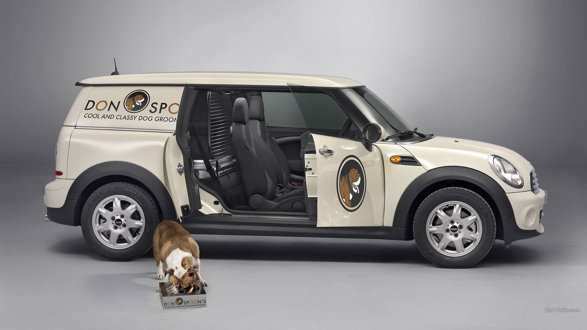 Mini Clubvan, MINI Cooper Clubman, dog, Mini Cooper, car, animals
