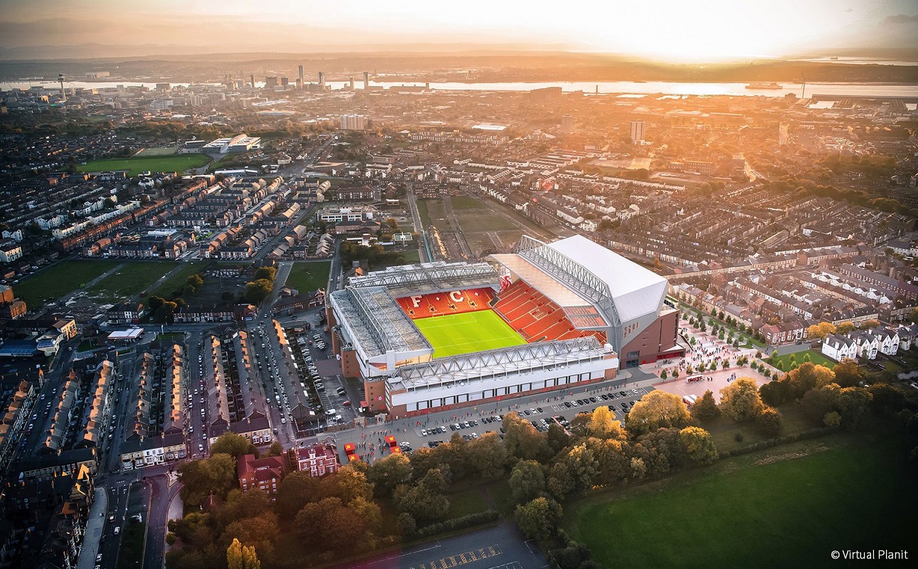 Anfield Road , stadium, Liverpool FC, Liverpool, building, Football