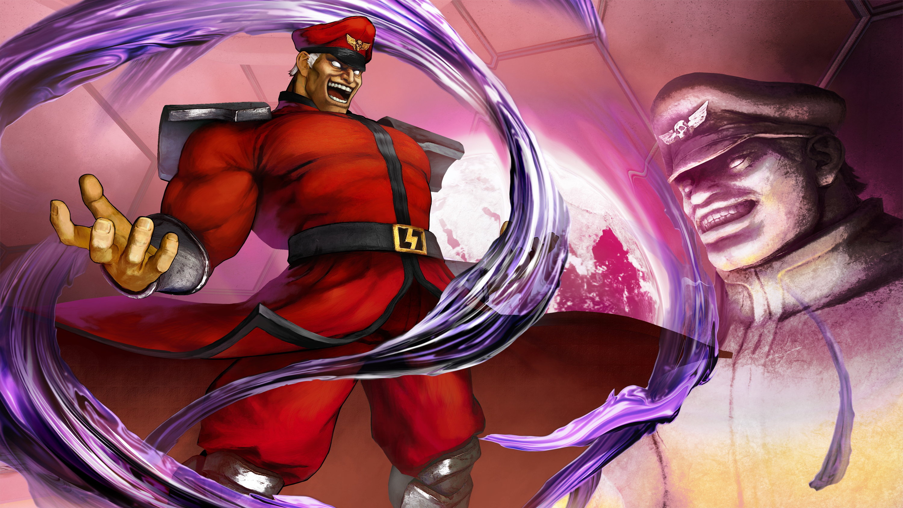 Street Fighter V. M. bison. PlayStation 4 3000x1688 Wallpaper wallhaven.cc
