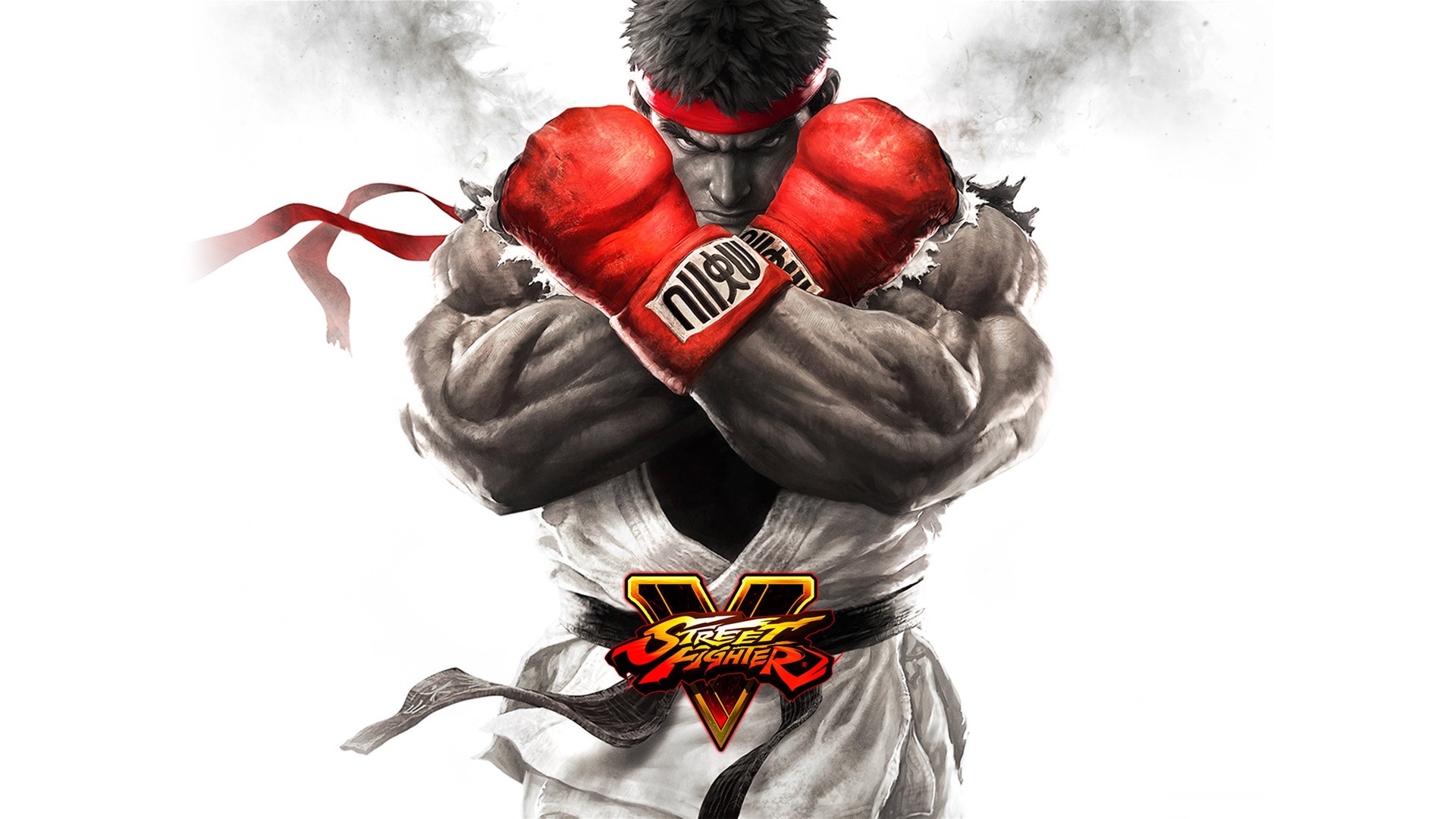 Ryu (Street Fighter). video game man. looking at viewer. Street Fighter. Video Game Warriors