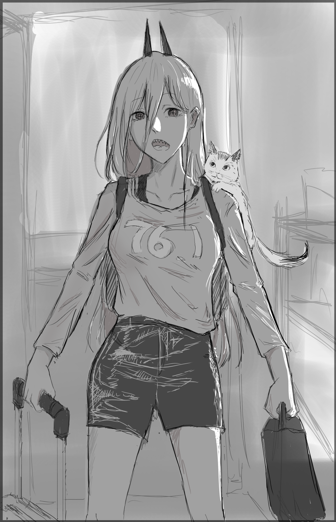 Chainsaw Man, Power(Character), anime 1088x1688