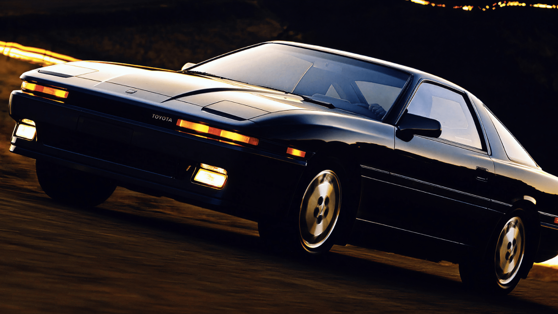 Toyota, Toyota Supra MK3, 80s cars, popup headlights, dutch tilt, car