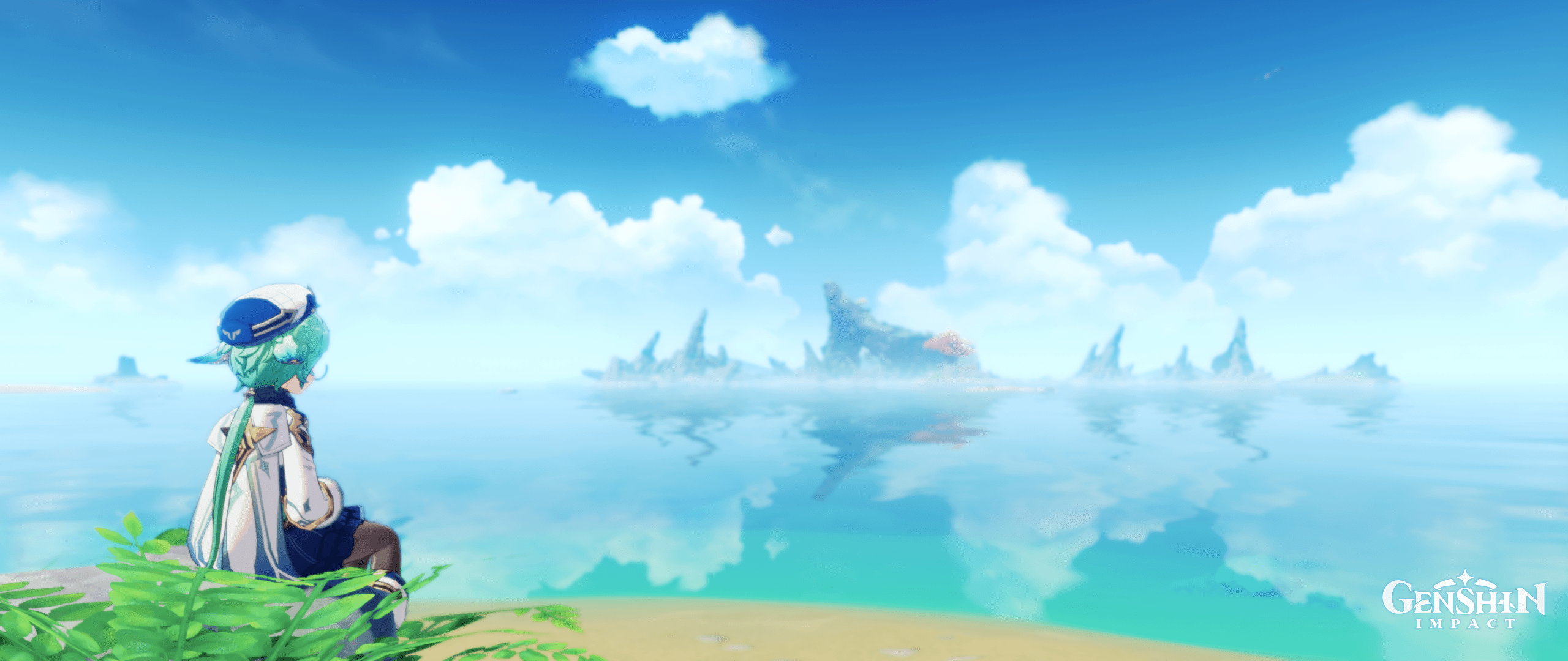 Dual Monitor Wallpaper Genshin Impact IMAGESEE