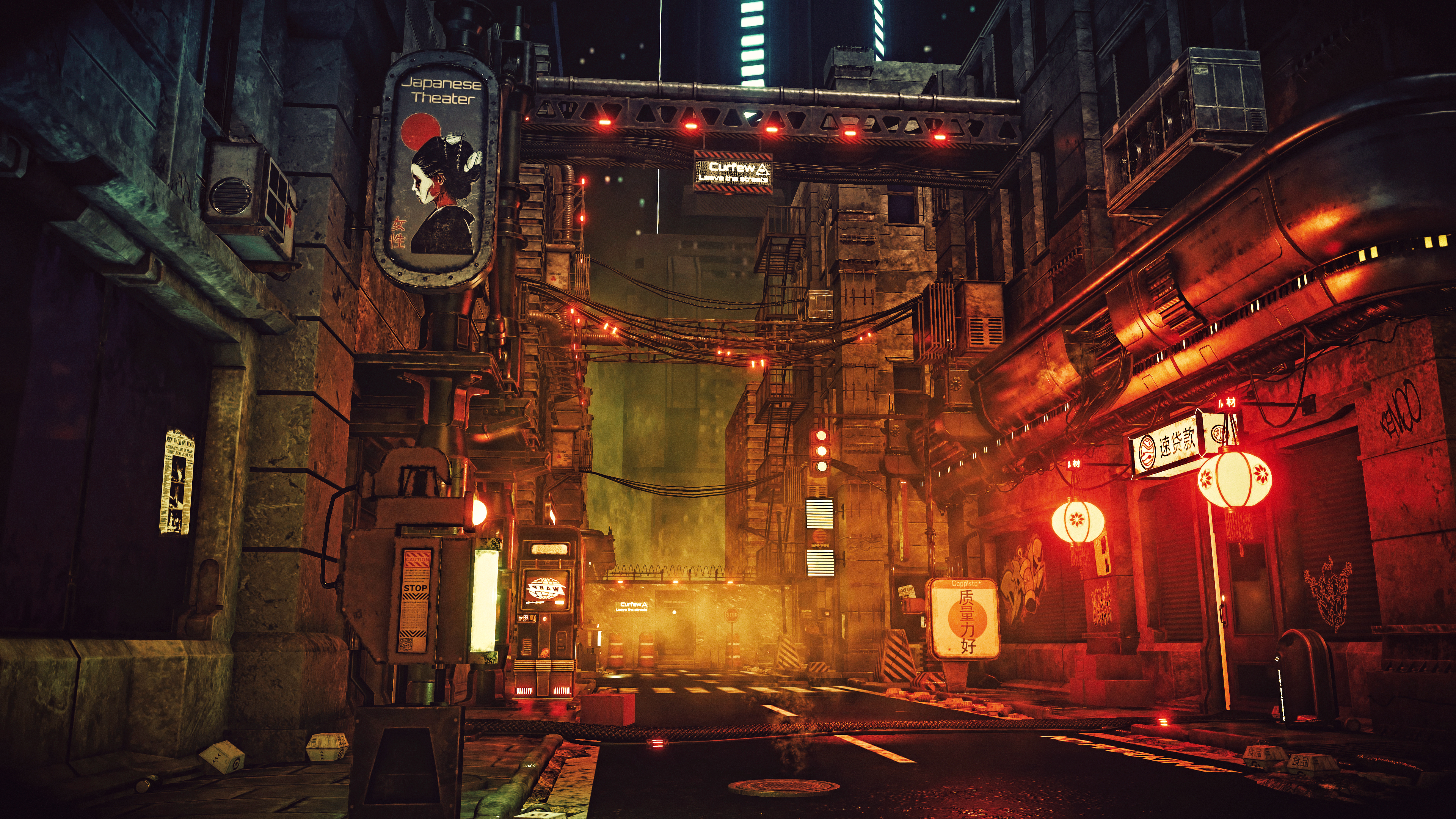 Cyber Science Fiction Digital Art Concept Art Cyberpunk Artwork Futuristic Fantasy Art Fan Art 3d Pc Gaming Cgi Futuristic City Cityscape Cyberpunk 2077 City 3840x2160 Wallpaper Wallhaven Cc