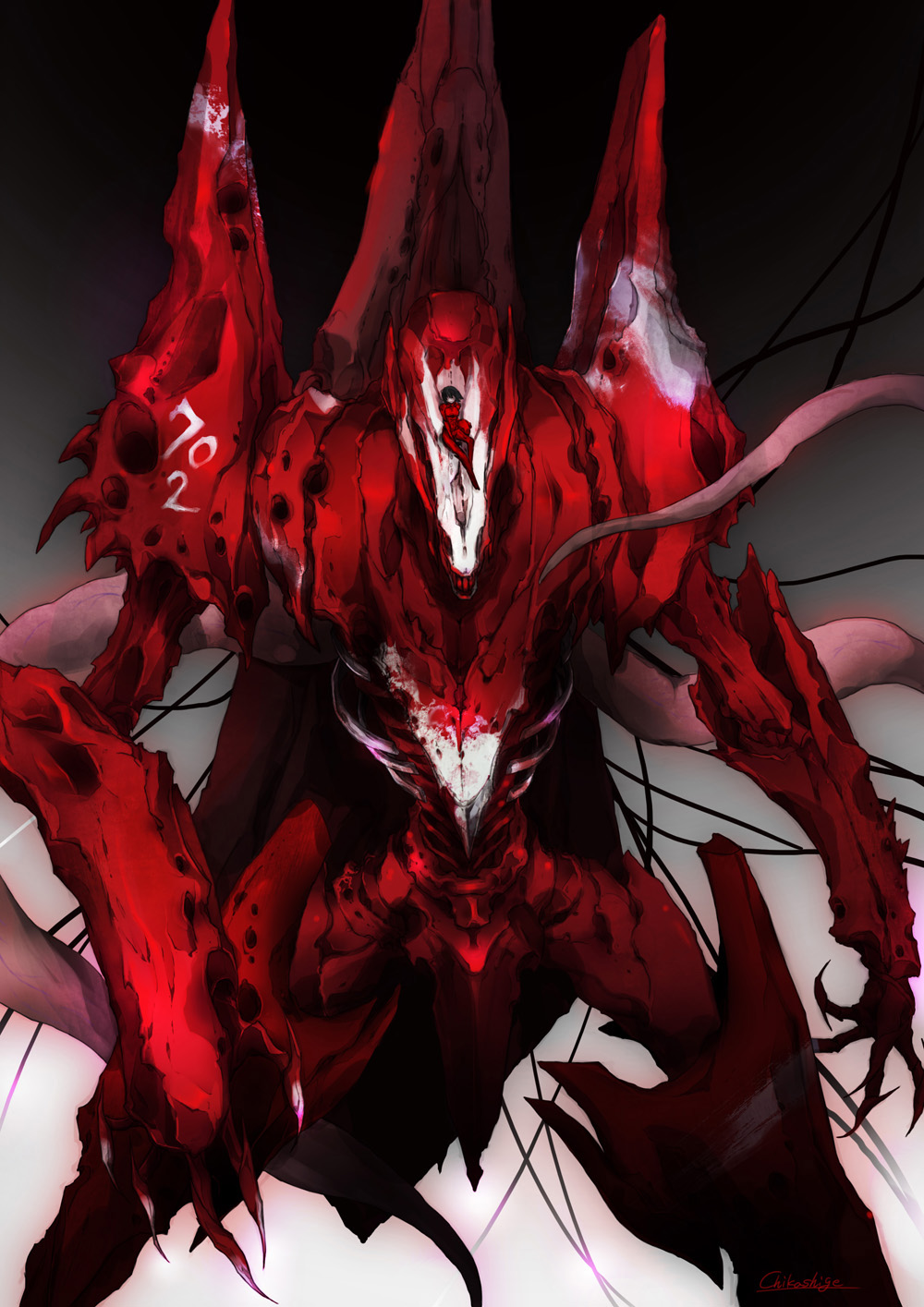 anime, Knights of Sidonia, Gauna 1000x1415 Wallpaper