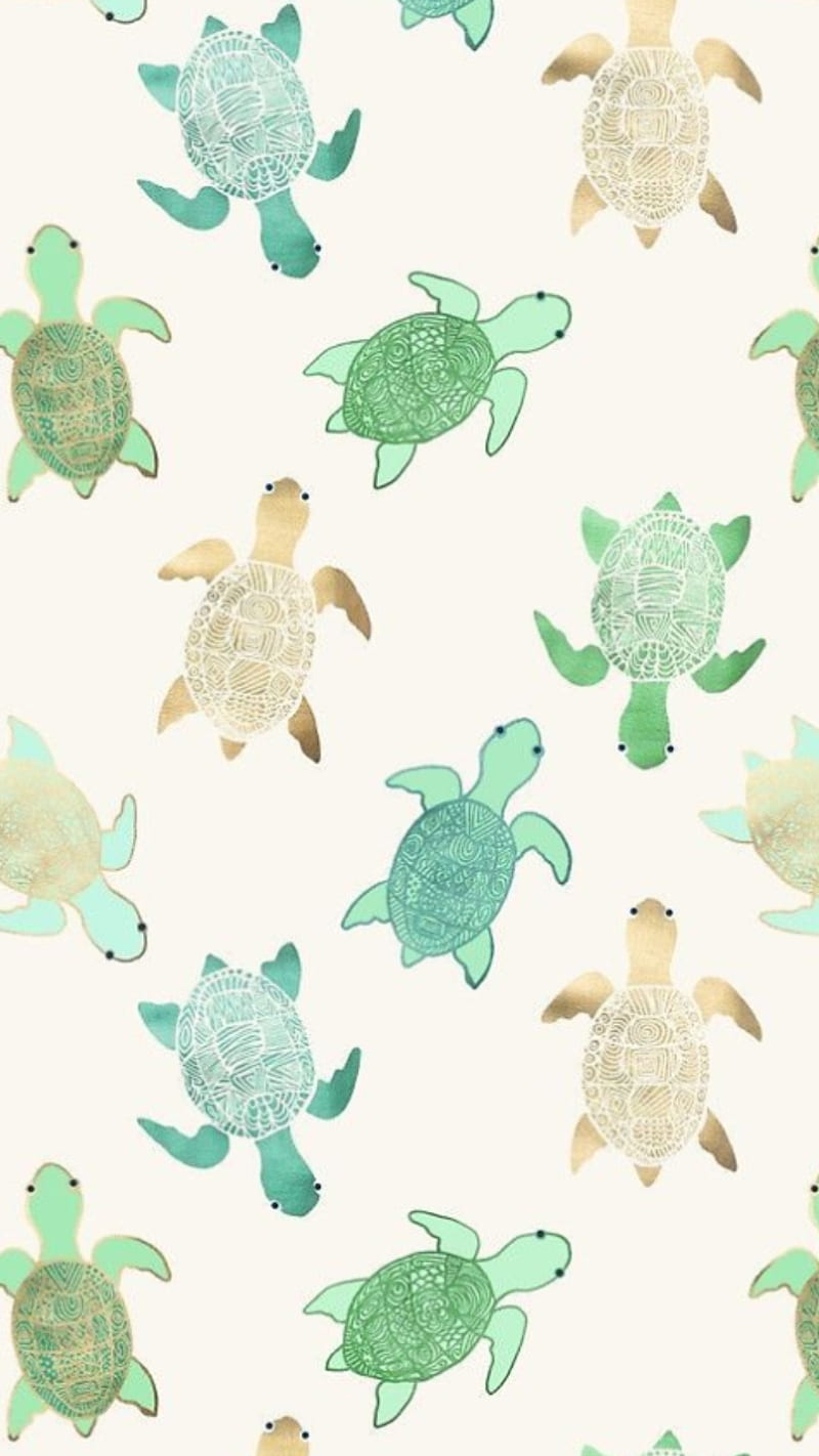 Turtle, pattern, patterns, turtle pattern, turtles, HD phone wallpaper