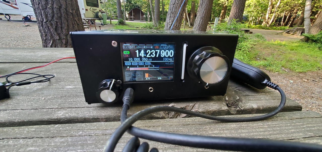 Fully Assembled uBITX QRP HF Ham Radio SSB & CW + Nextion Display