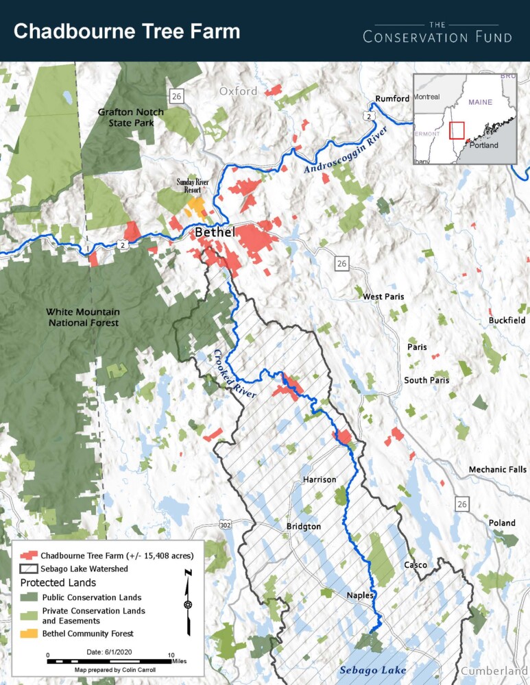 Local conservation groups partner to purchase Chadbourne family forestland