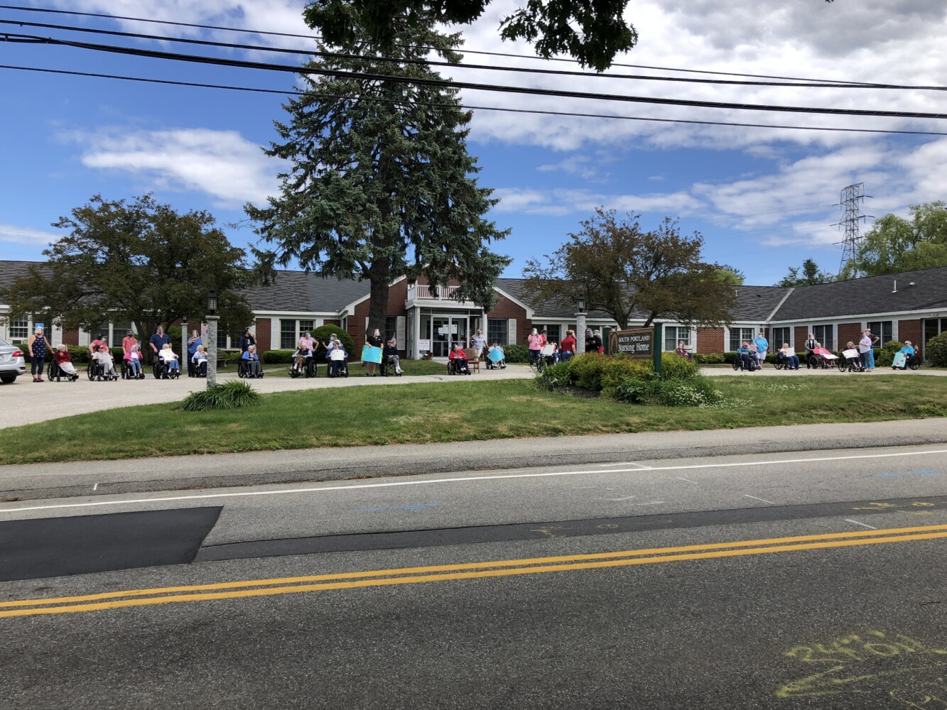 South Portland Nursing Home hosts parade