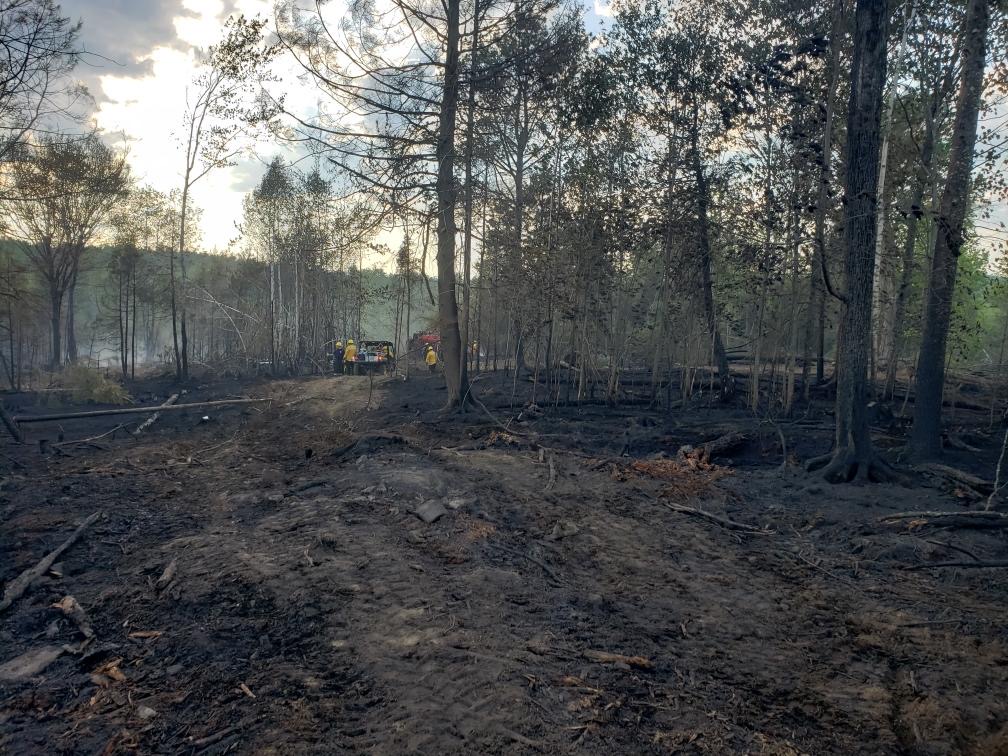 Friday afternoon fire in Solon burns 10 acres, multiple crews respond