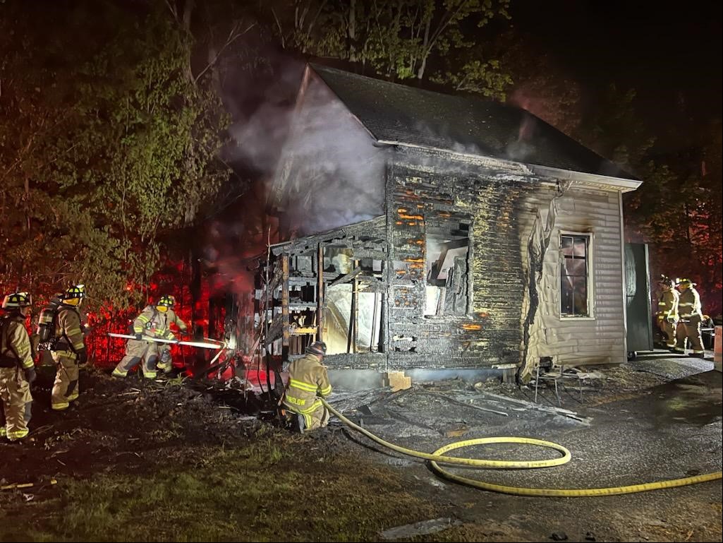 Officials investigate fire that destroyed Waterville garage