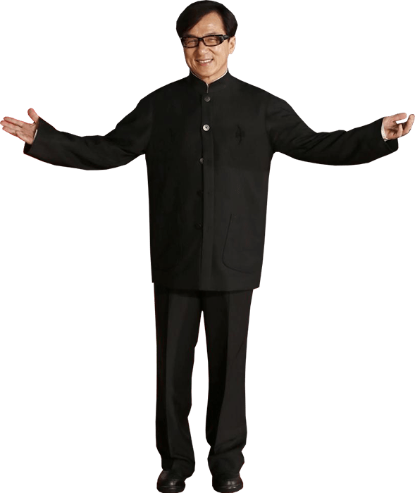 Größe von Jackie Chan
