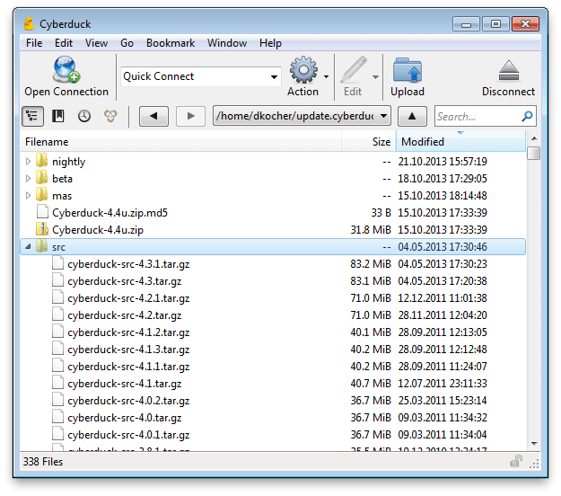 My Favourite 5 Free FTP client software