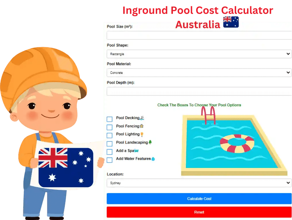 Inground Pool Cost Calculator Australia Easy Tool