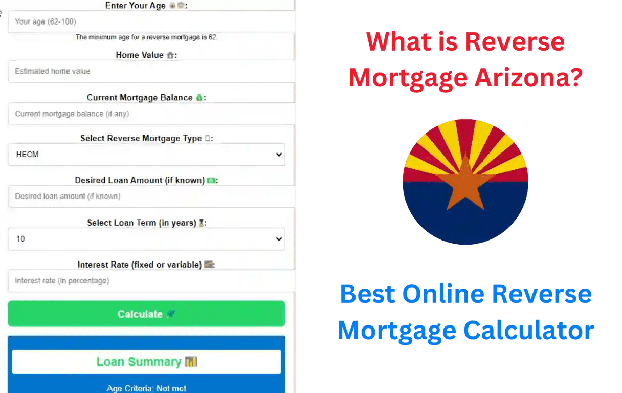 Reverse Mortgage Arizona Calculator Your Guide to Home Equity