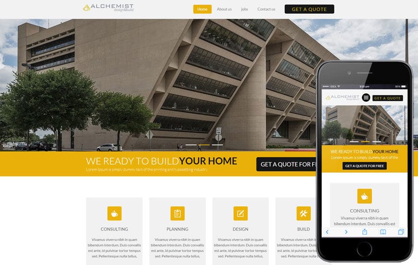 Alchemist Real Estate site Template » W3Layouts