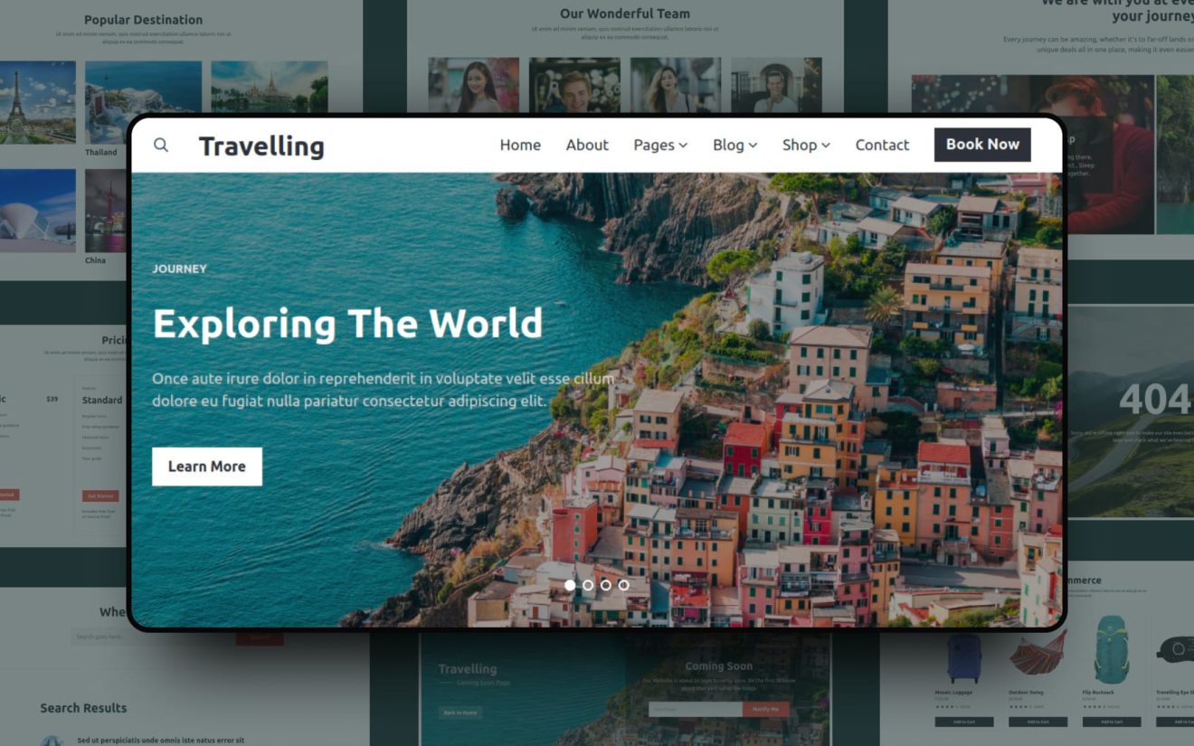 Travelling Website Template » W3Layouts(04)