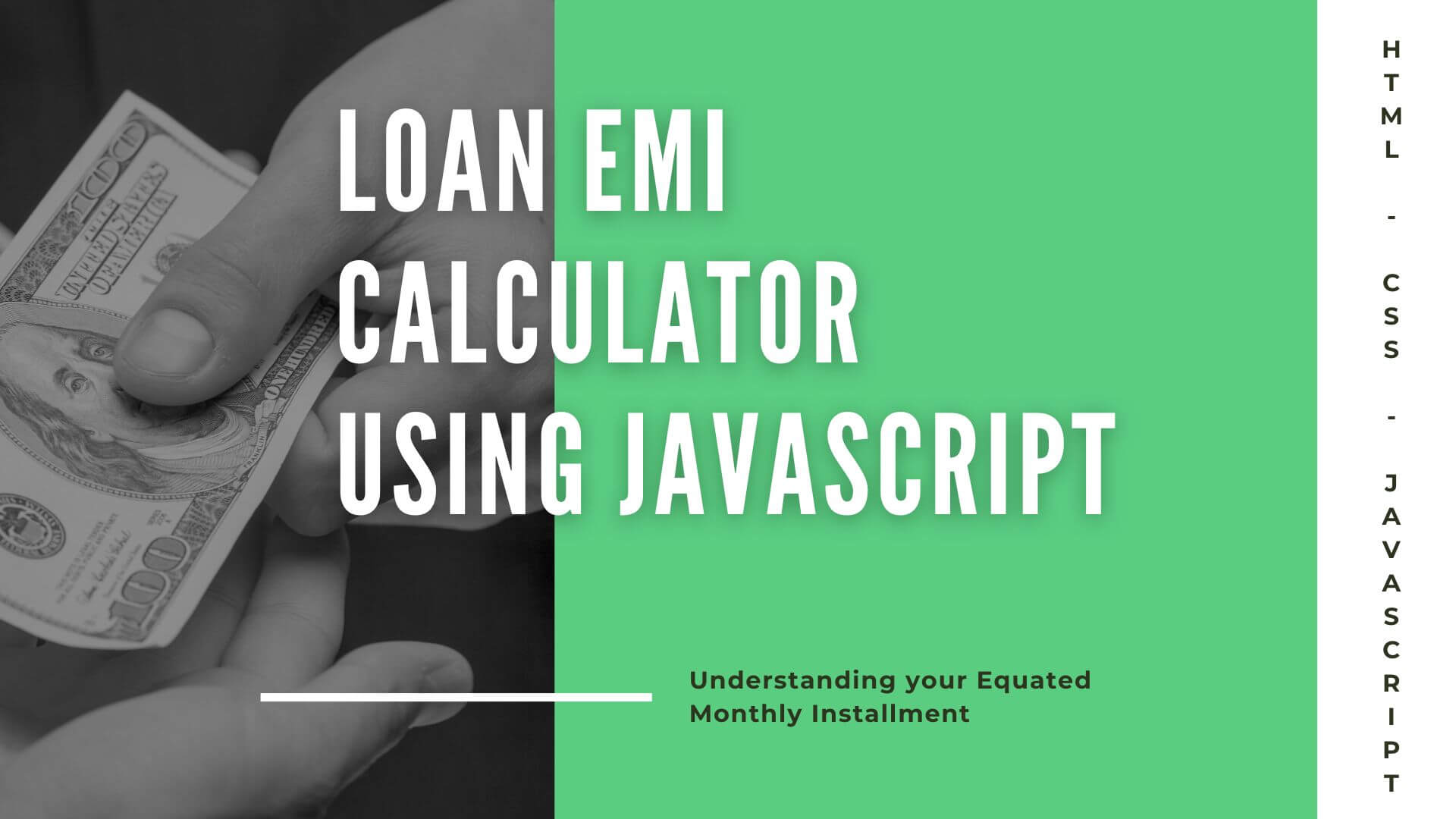 Build a Loan EMI Calculator using JavaScript W3 Programmings