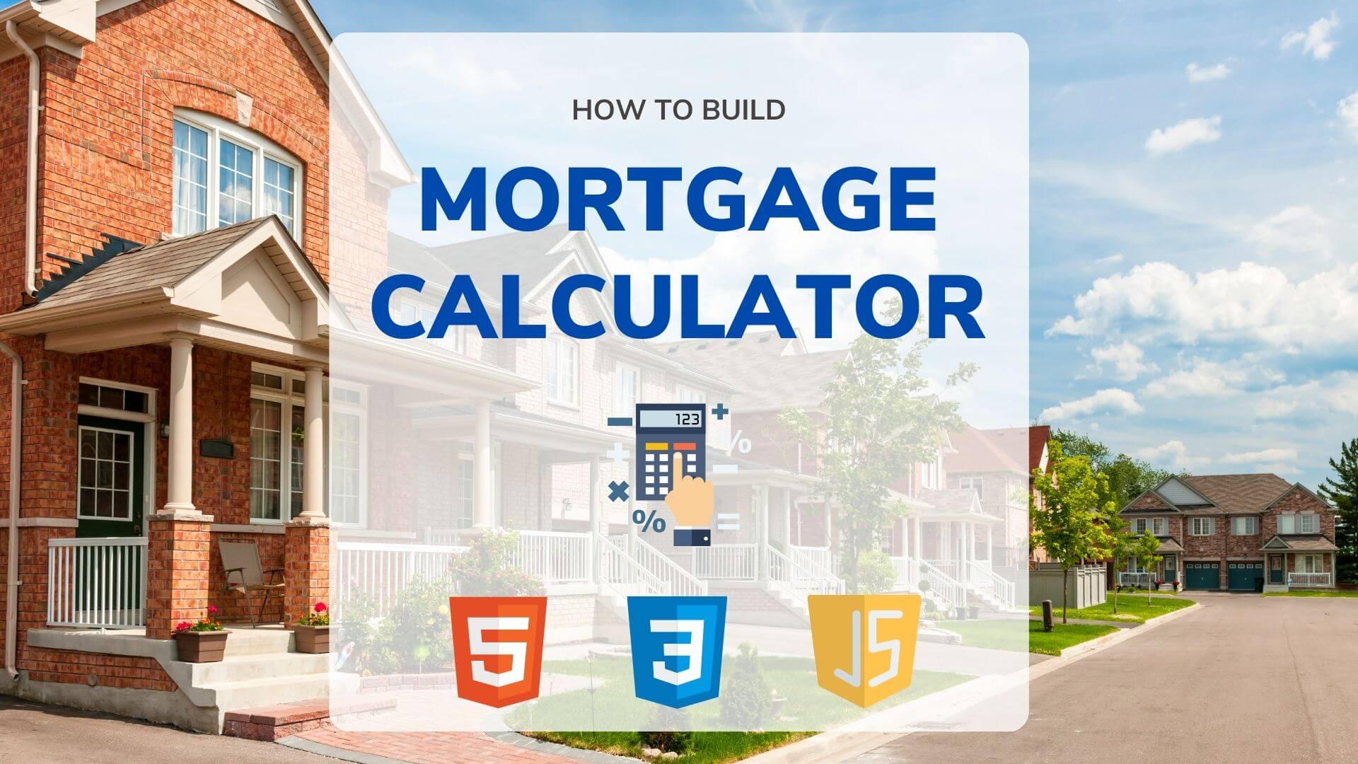How to build a Dynamic Mortgage Calculator W3 Programmings