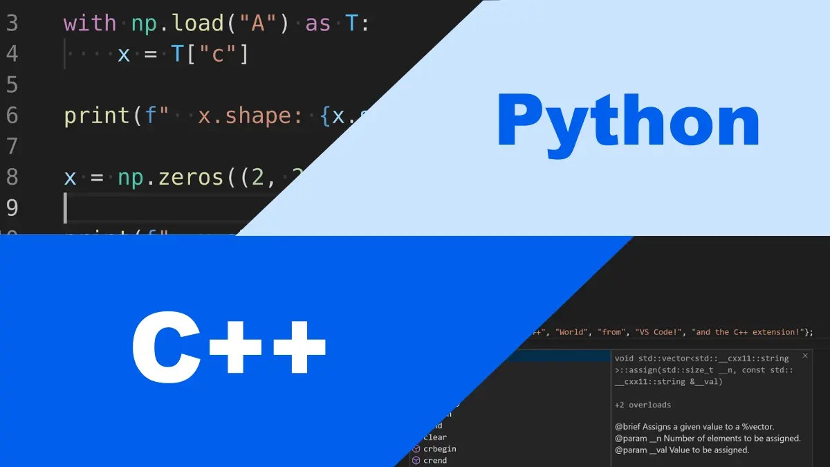 Python vs C++ Which Programming Language is Right for You? W3 Solved