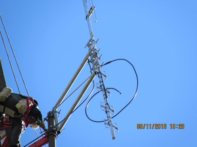 New Antennas Installed on SARA VHF and UHF Repeaters Silvercreek Amateur Radio Association