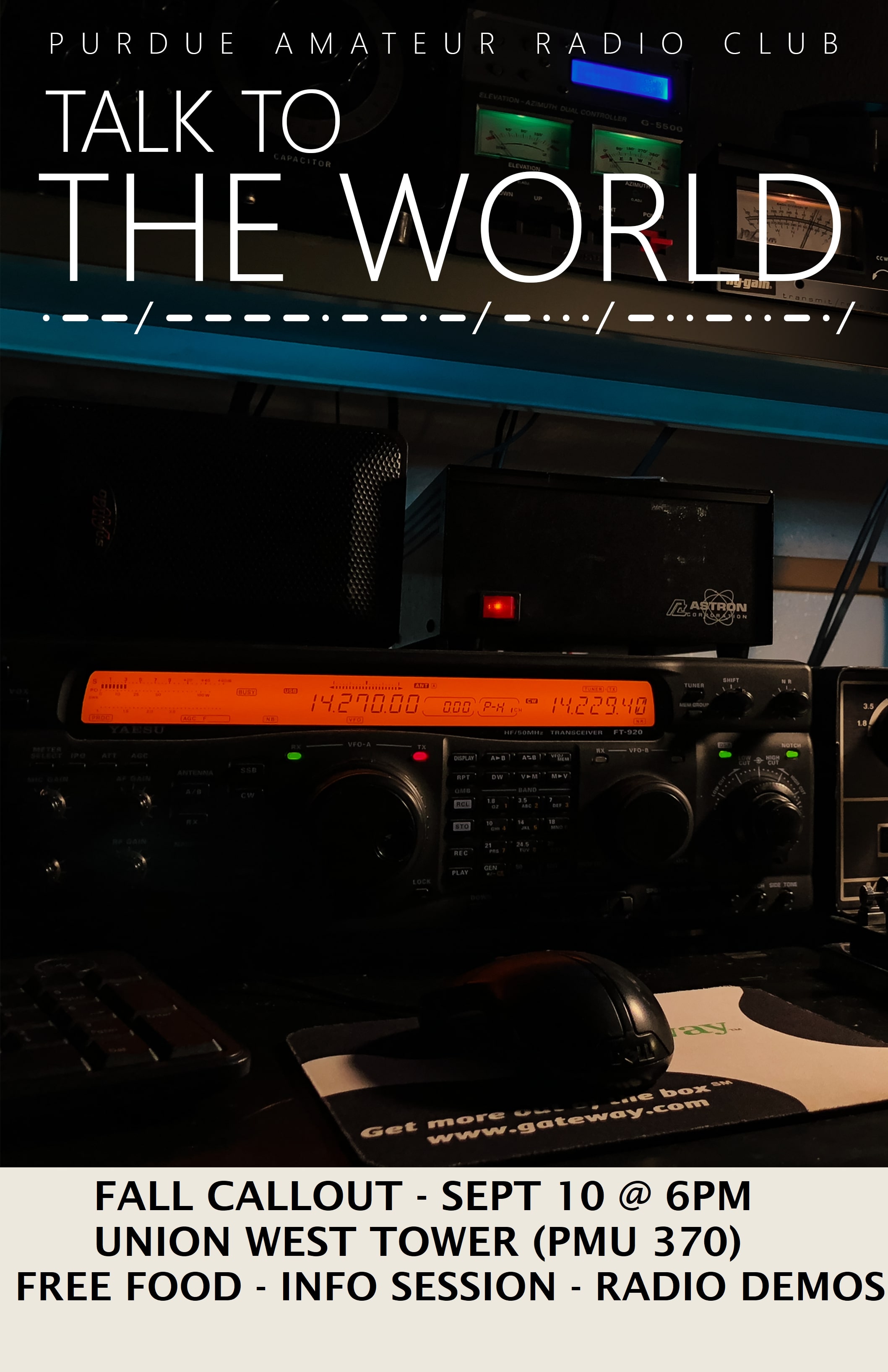 W9YB Purdue University Amateur Radio Club Established 1925