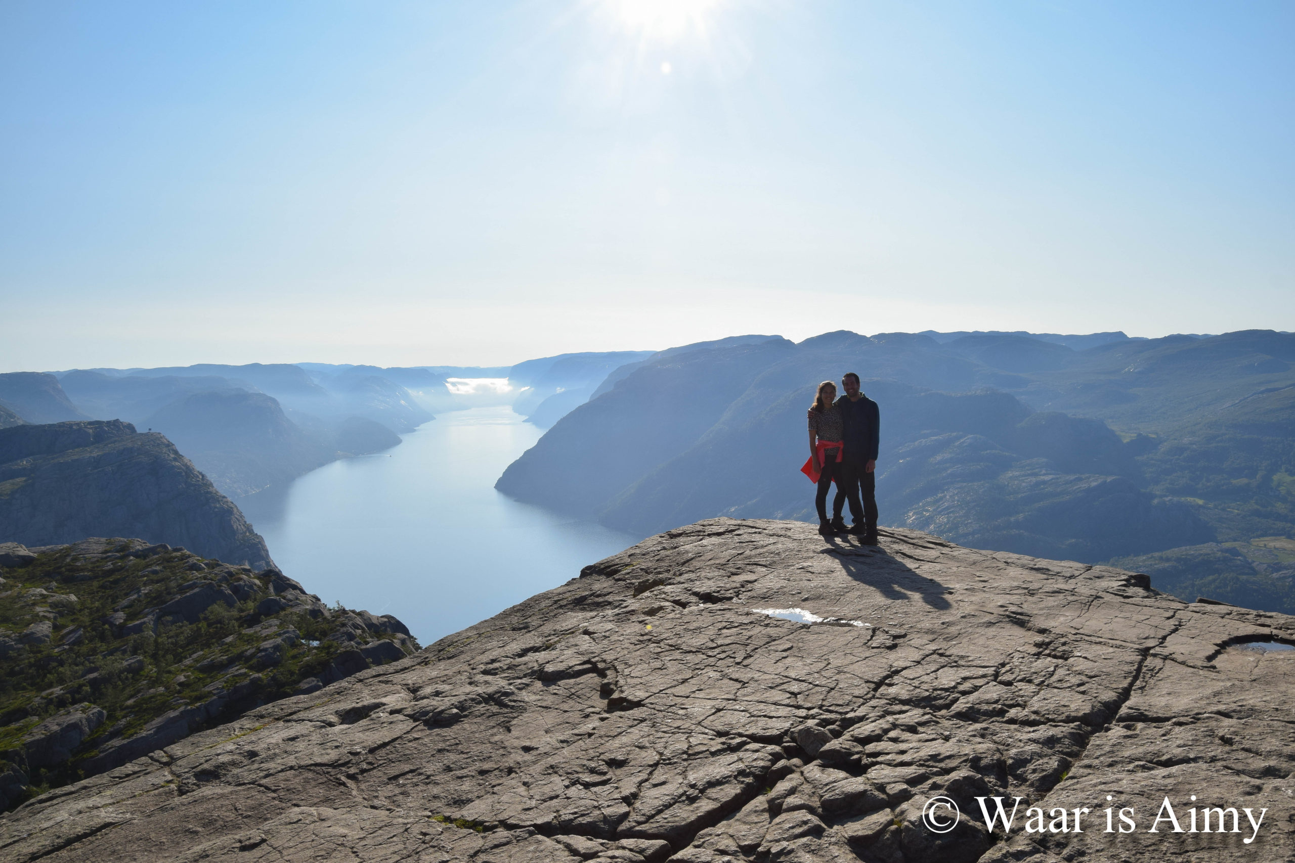 Preikestolen - Waar is Aimy