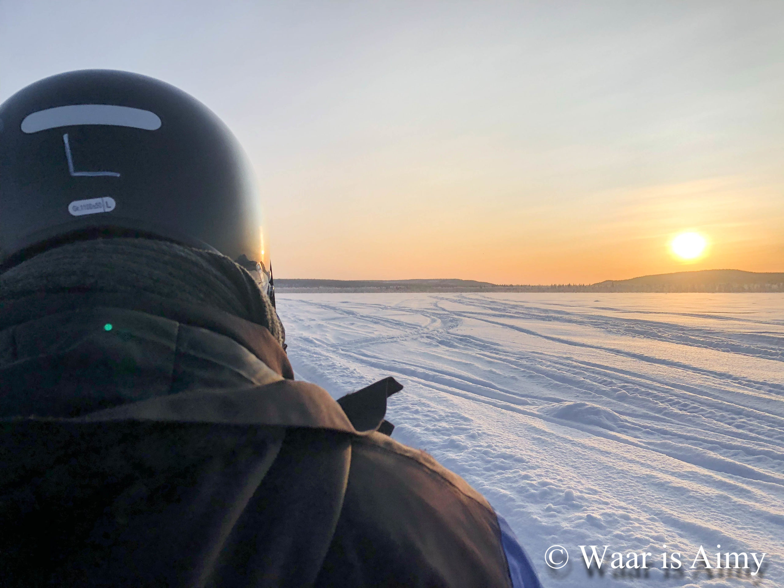 Snowmobile Kinos Safari - Waar is Aimy