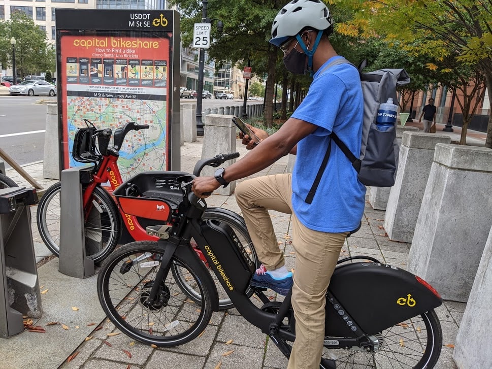 Capital Bikeshare Ebike Confident City Cycling Washington Area