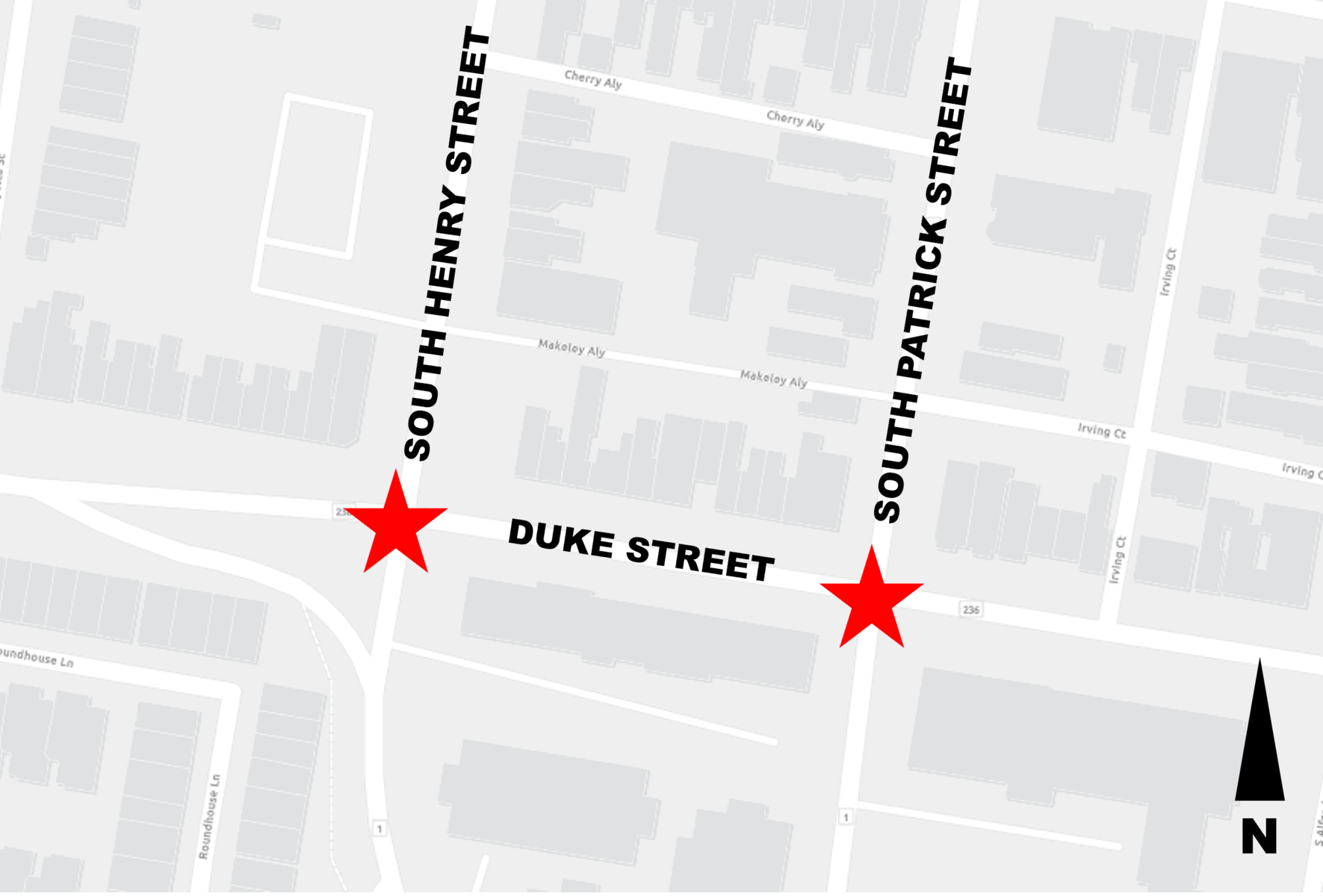 Duke Street/Route 1 Safety Improvements Survey Washington Area