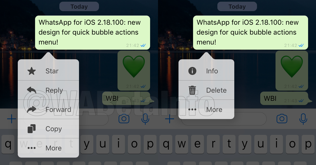 WhatsApp for iOS 2.18.100 changelog is available WABetaInfo