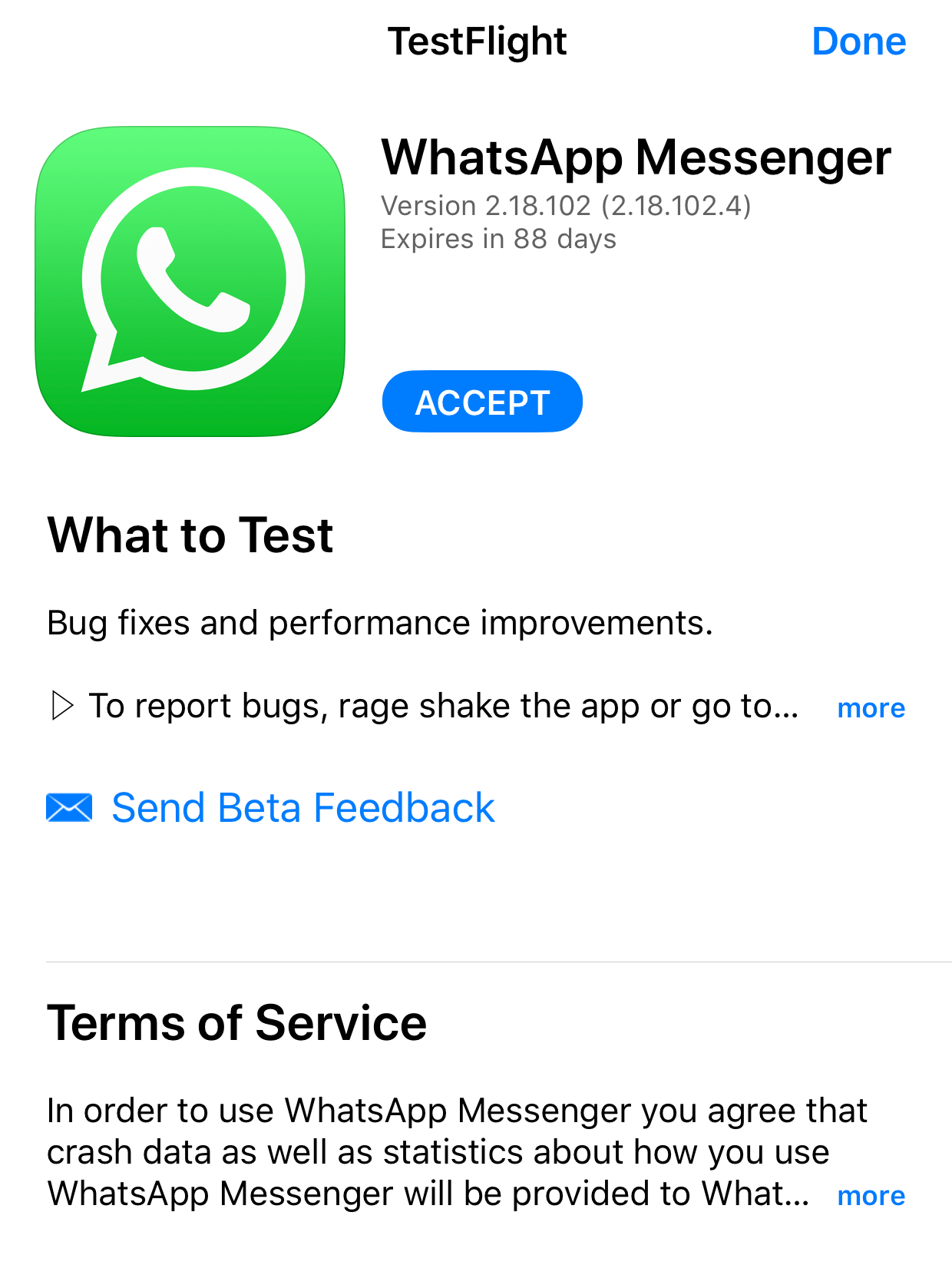 WhatsApp officially launches an iOS public beta program