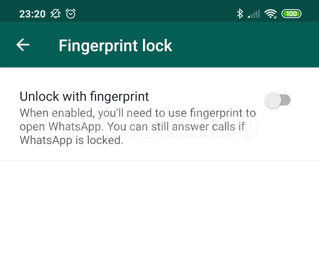 WhatsApp is rolling out the Fingerprint lock feature for Android beta