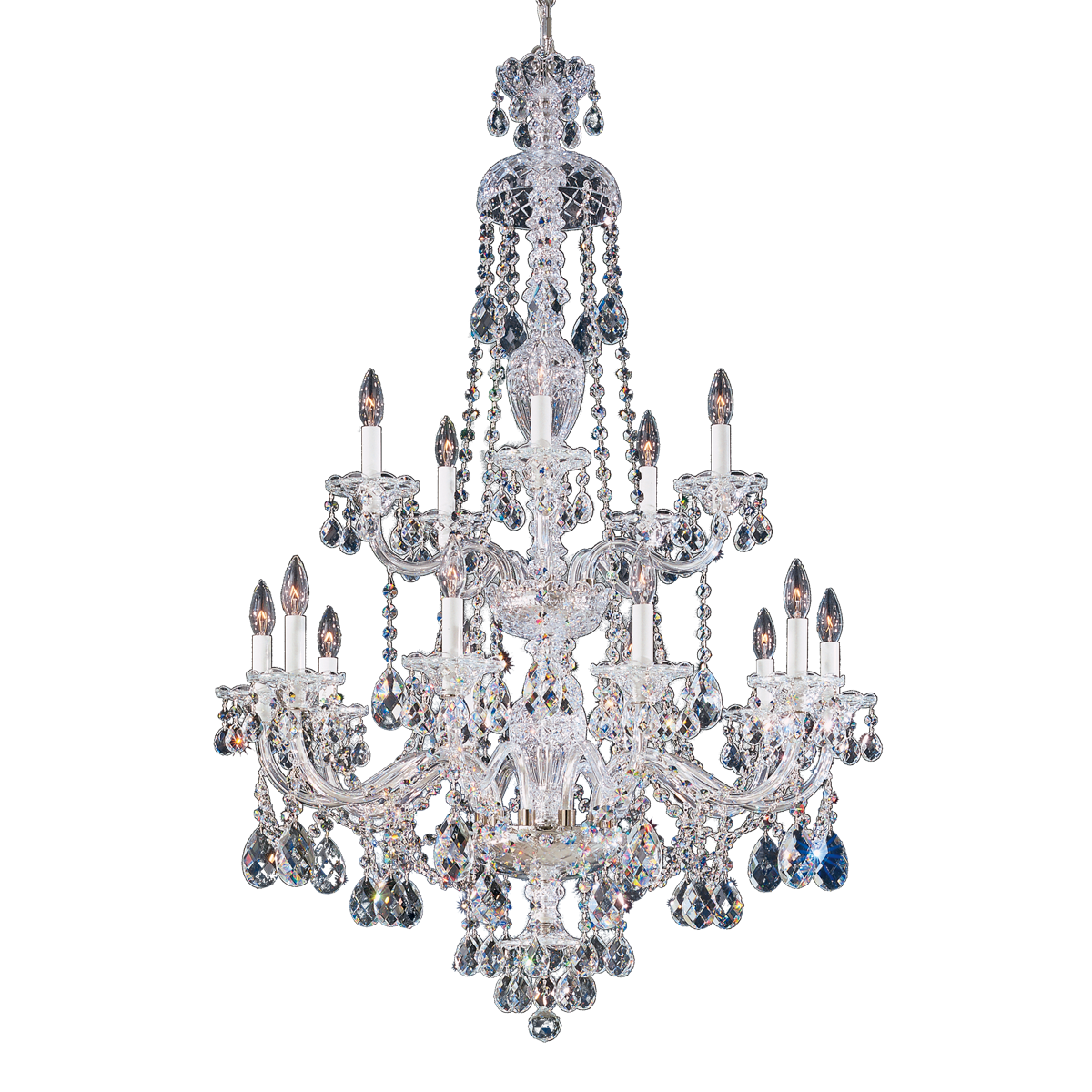 Sterling Signature 2990 Luxury Crystal Wall Sconce Schonbek